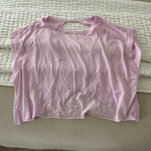 Free People Movement My Time Tee Pink